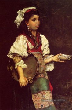Espagnol Fille Femmes Julius LeBlanc Stewart Peinture à l'huile